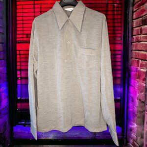 Laurentien Vintage 4 Button Vintage long sleeve shirt